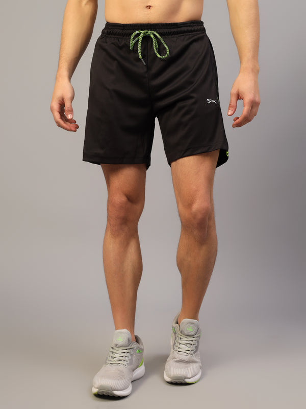 Men's Shorts | Polyester| Black