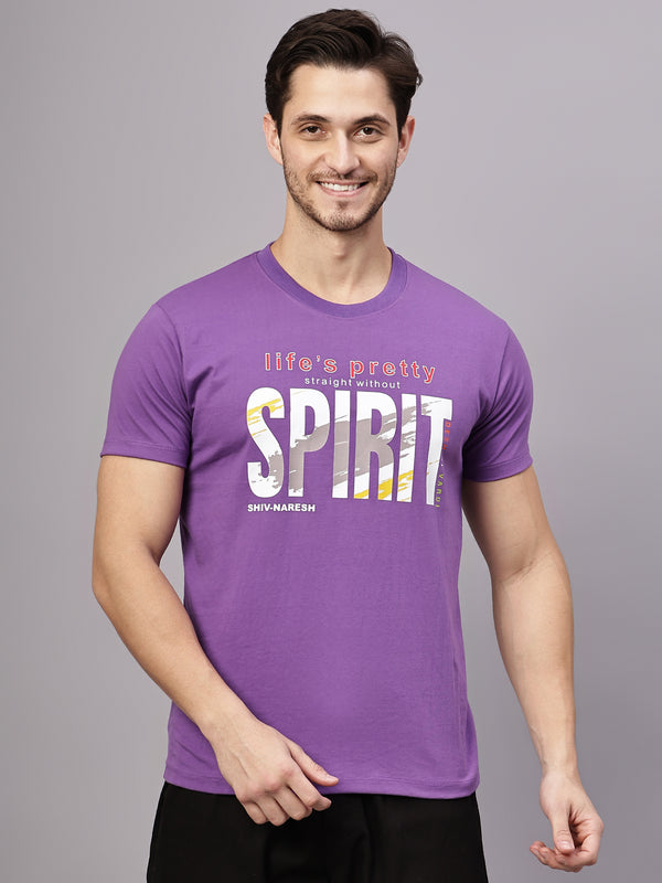 Trend Tribe T shirt|Purple|