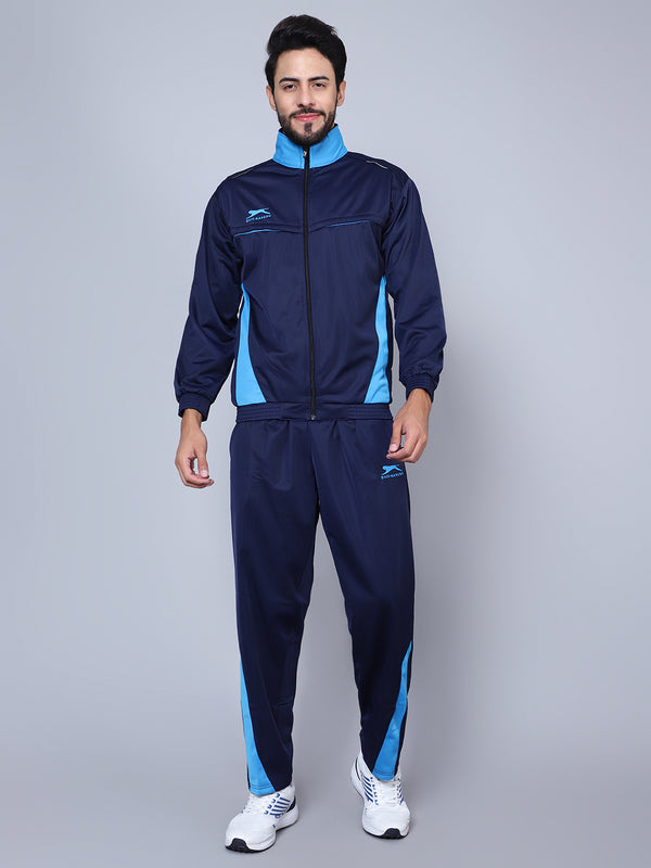 Smart Tracksuit 3.0|T.P Material| Navy Cyan