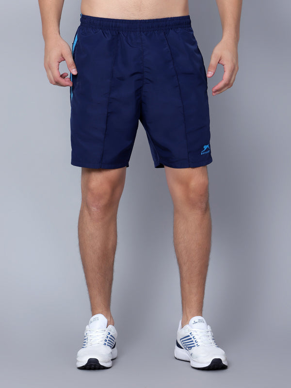 Shorts Regular Fit|T.Z Material|Navy Cyan