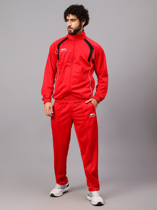 Track Suit | Trenz Poly| Red Black