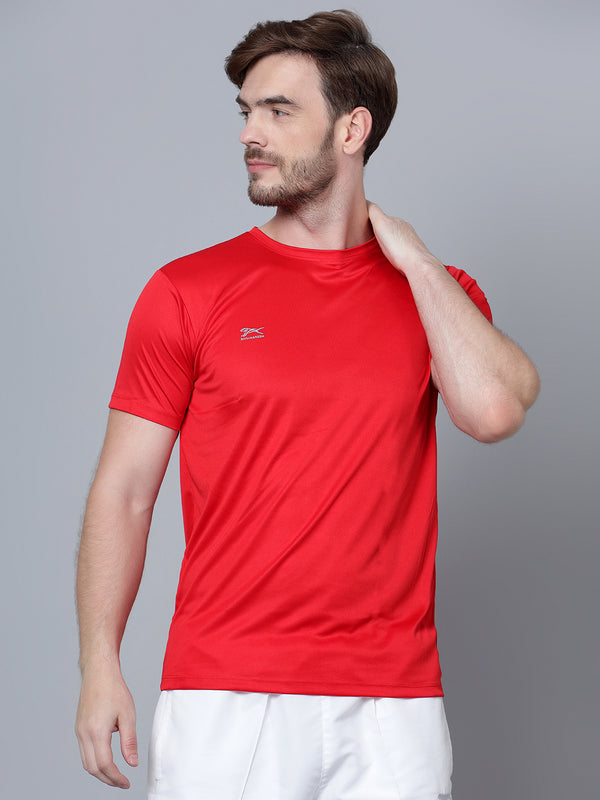 T Shirt |Core Round Neck|Red