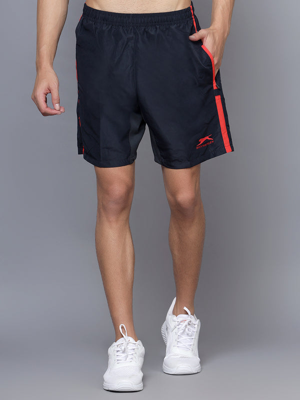 Shorts Regular Fit | T.Z Polyester fabric | Black Red