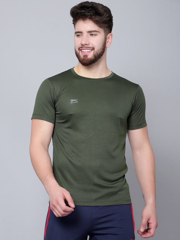 T Shirt |Core Round Neck|Olive