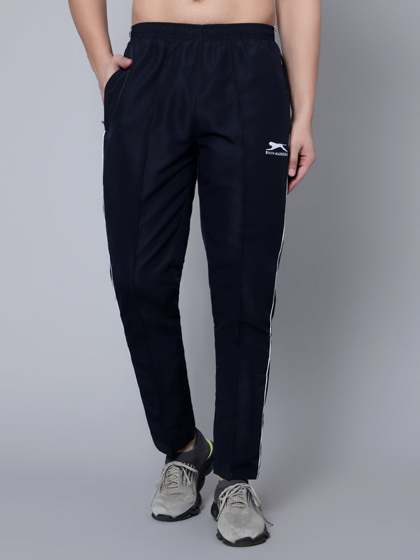 Smart Track Pant |T.Z Material| Navy White