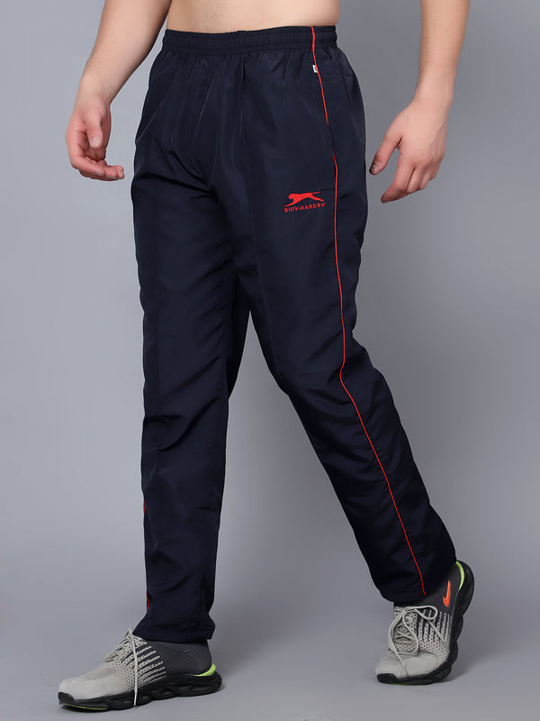 Smart Track Pant |TZ Material| Navy Red
