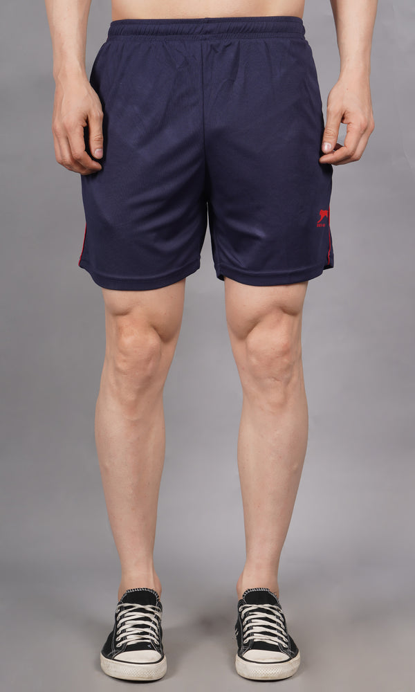 Shorts Classic |Nirmal Net| Navy Red