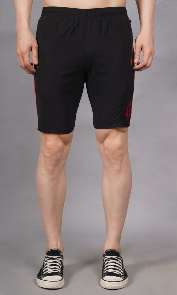 Essential Training shorts |N.S Spandex|Black Red