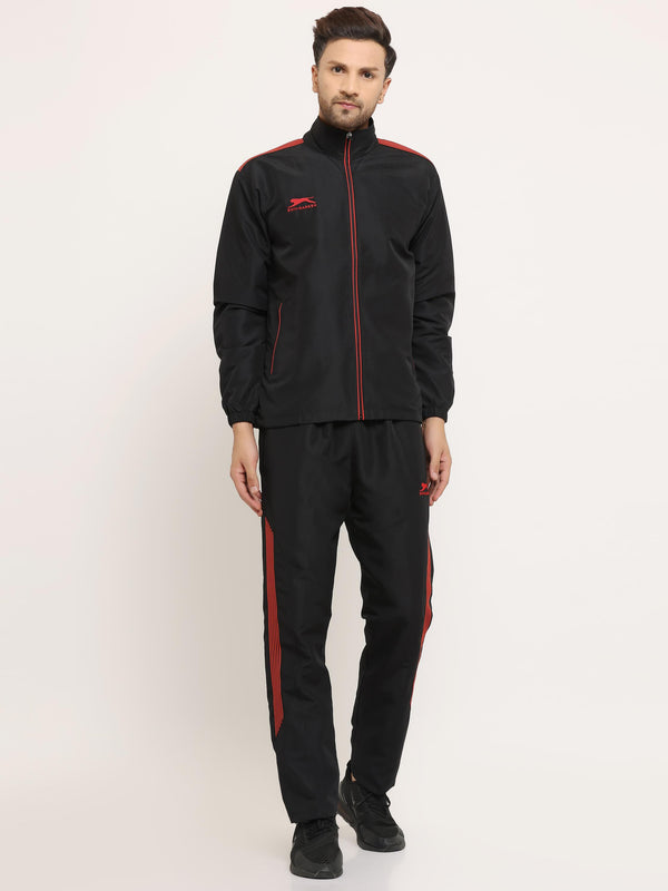 Track Suit |Essential Regular Fit | Black Red