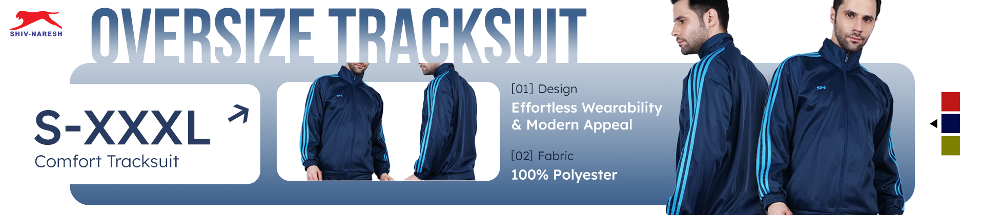 tracksuit banner