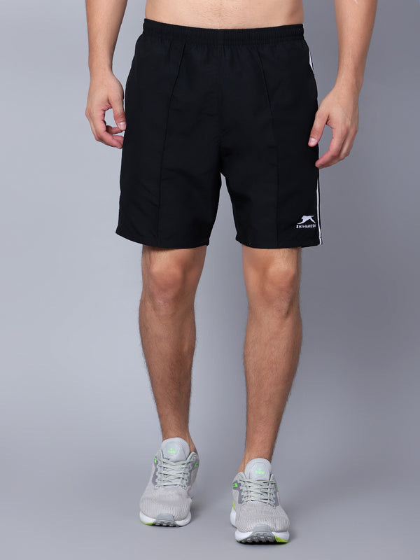 Smart 2.0 Men Black  Regular Fit Shorts