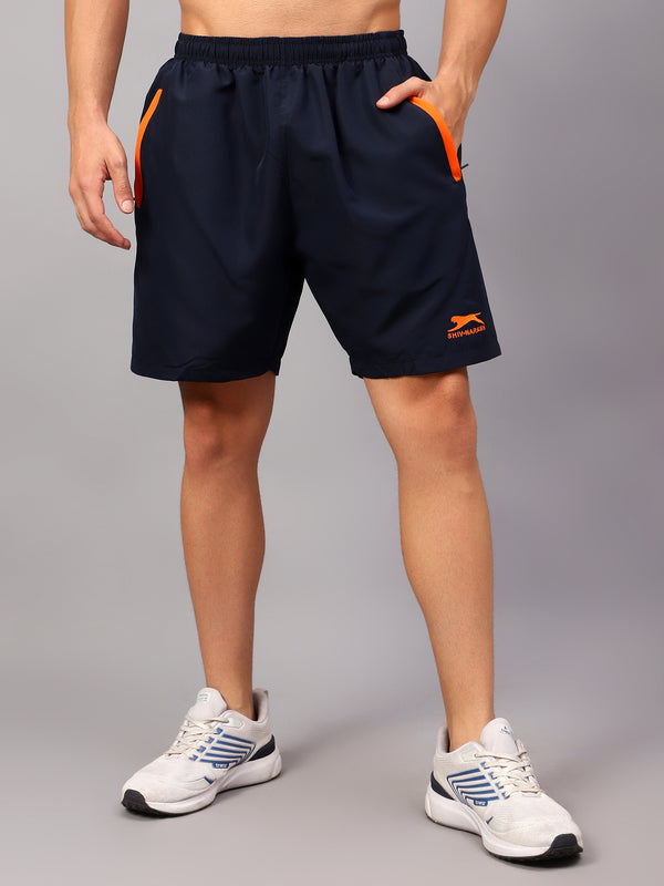 Shorts Active|T.Z Material |Navy Orange|