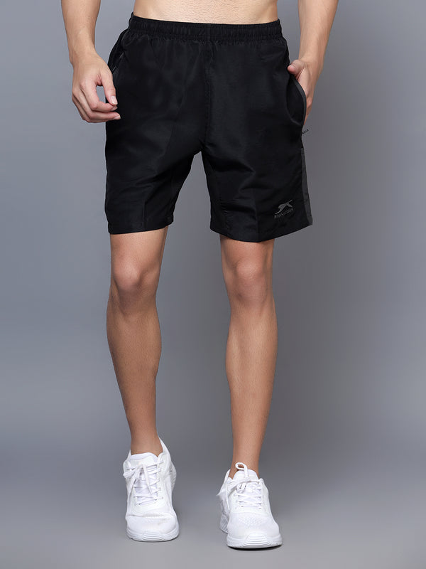 Shorts Regular Fit | T.Z Polyester fabric |Black D.Grey