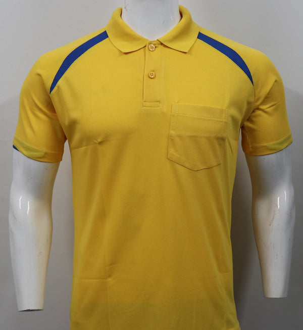 T Shirt|Nirmal Net|Yellow Royal