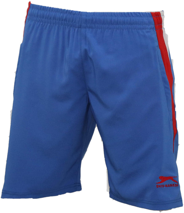 Unisex Shorts -122 A-Spandex 2 Side Zip Pocket