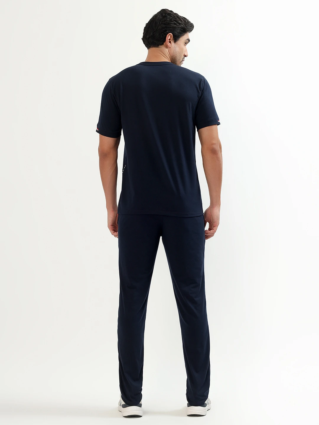 Men's Navy Athleisure Tri Set Gym Co Ord Set for Men Online India