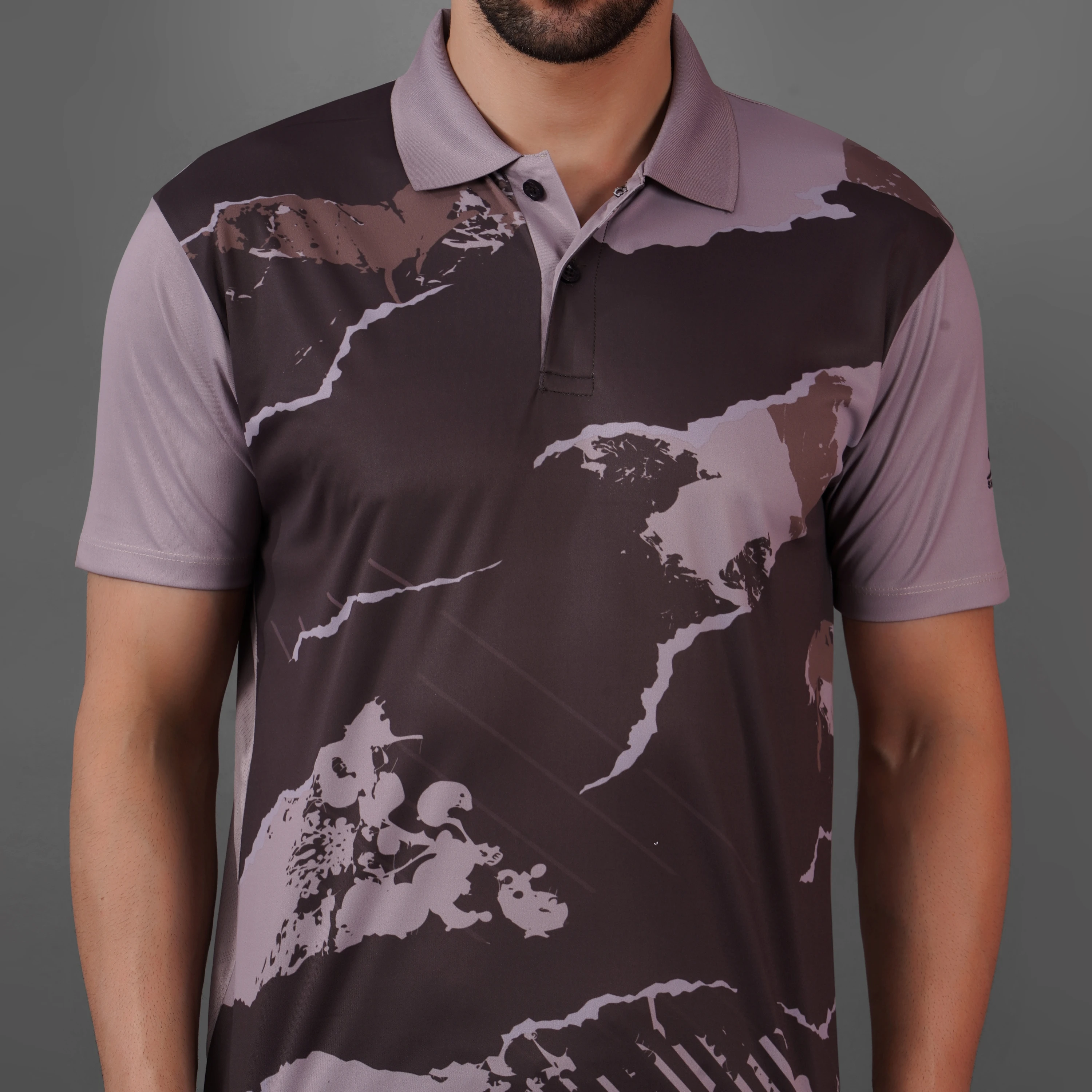Regular Fit T-Shirt Brown by Shiv Naresh