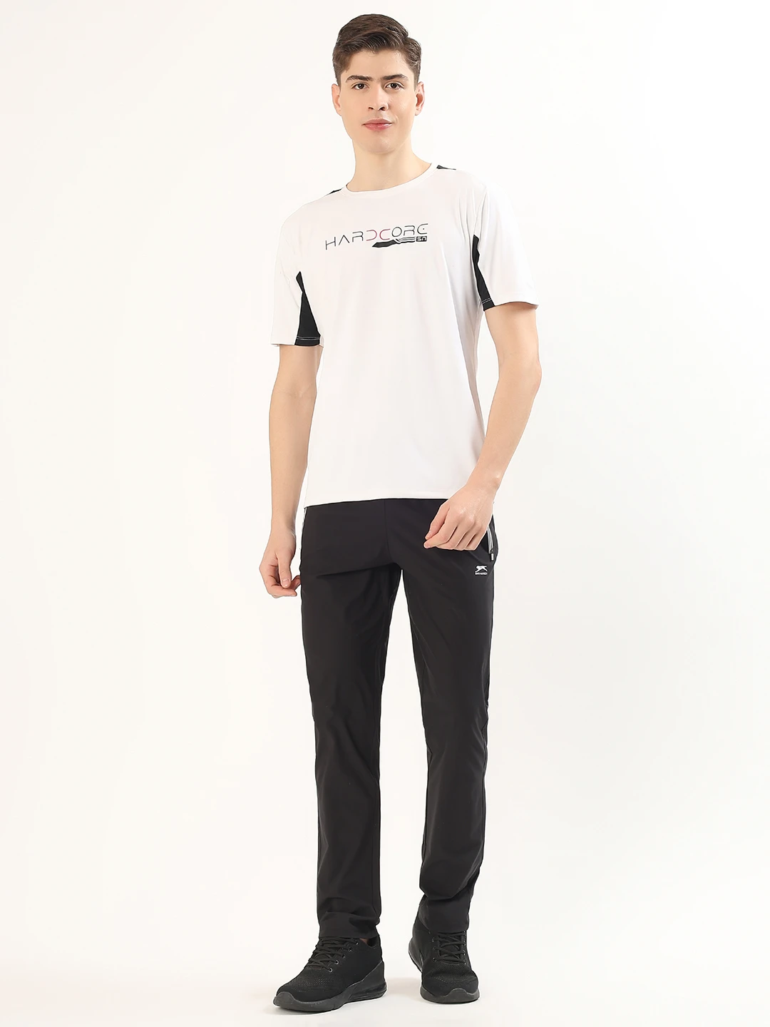 Elite Performance Training Tee White Black by Shiv Naresh