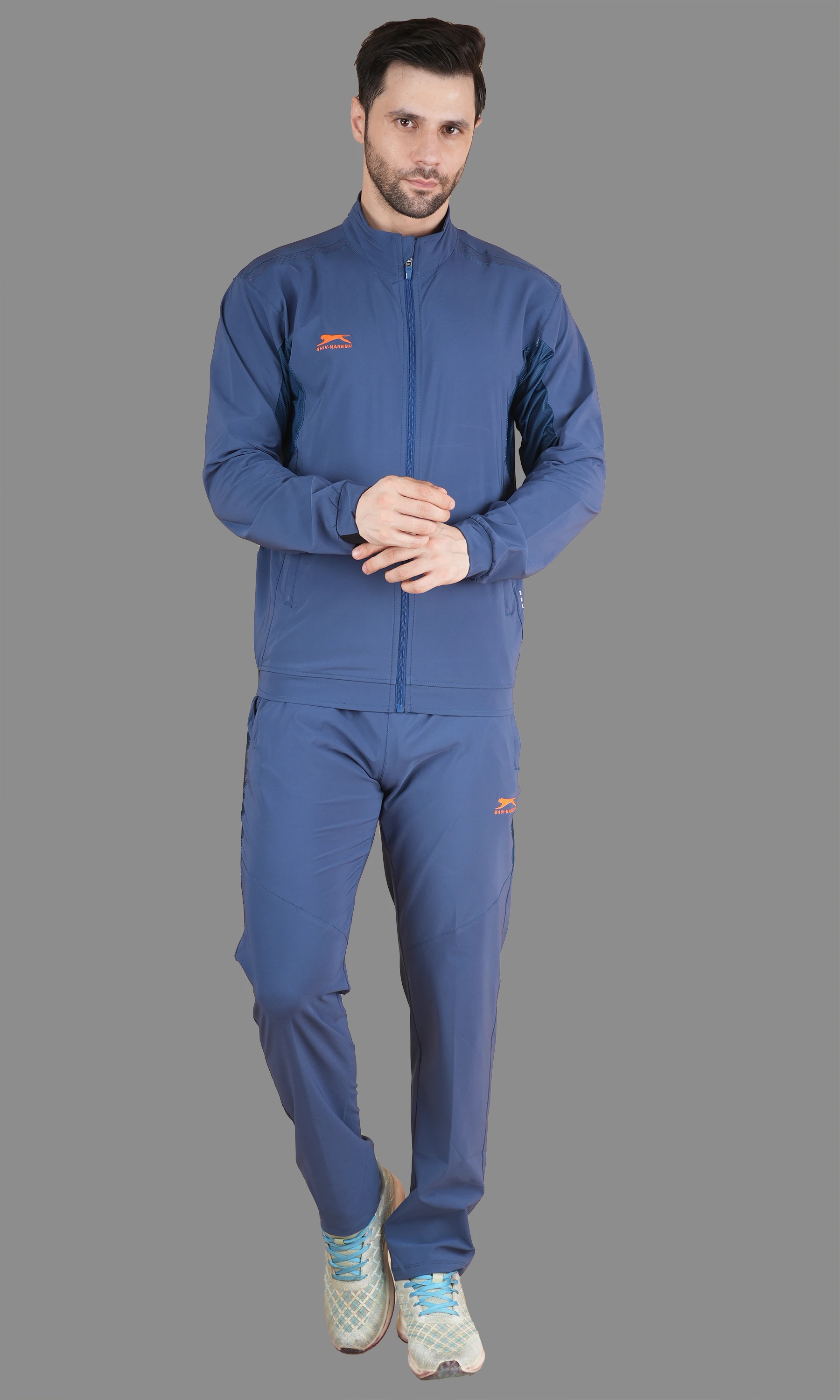 Airforce/Neon Orange