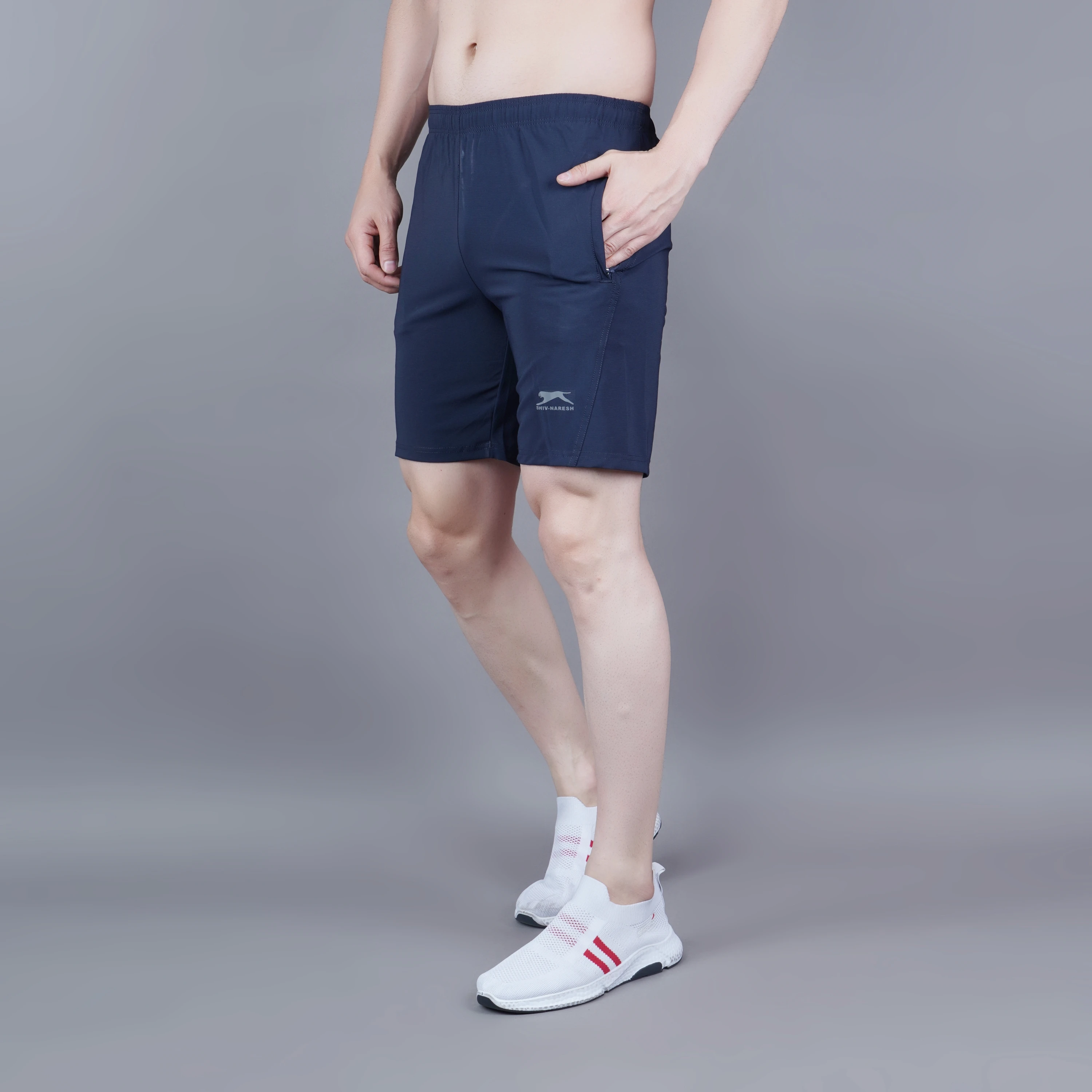 Men's Navy Blue essential training shorts