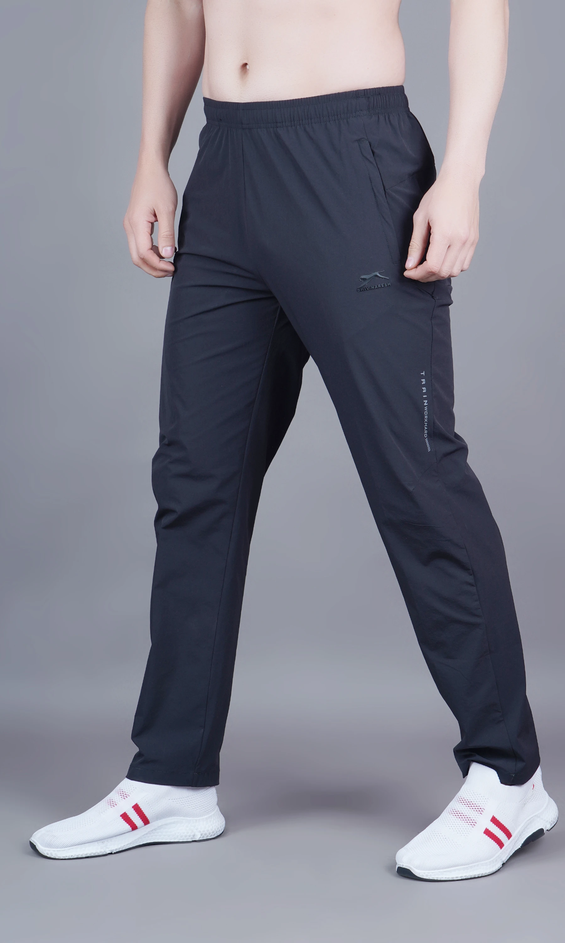 Ultrawave Black Smart Pants for Men