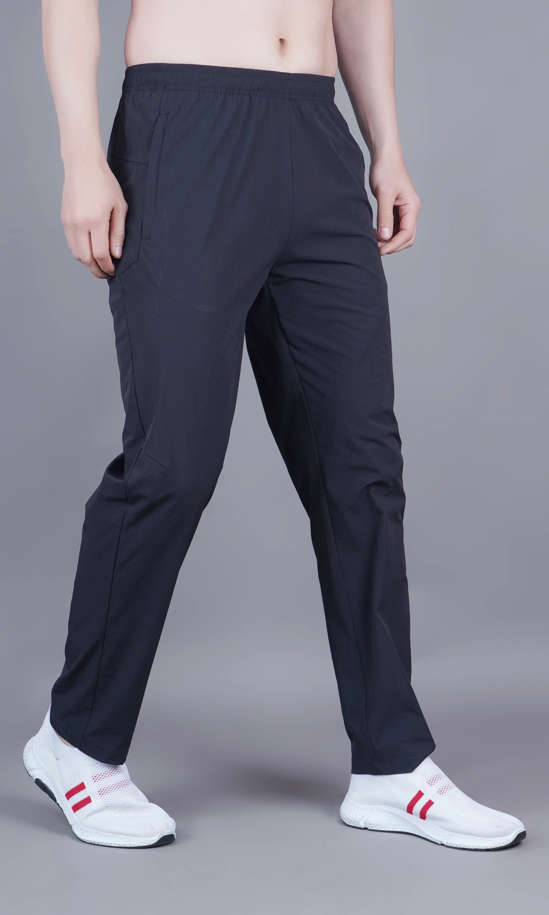 Ultrawave Black Smart Pants for Men