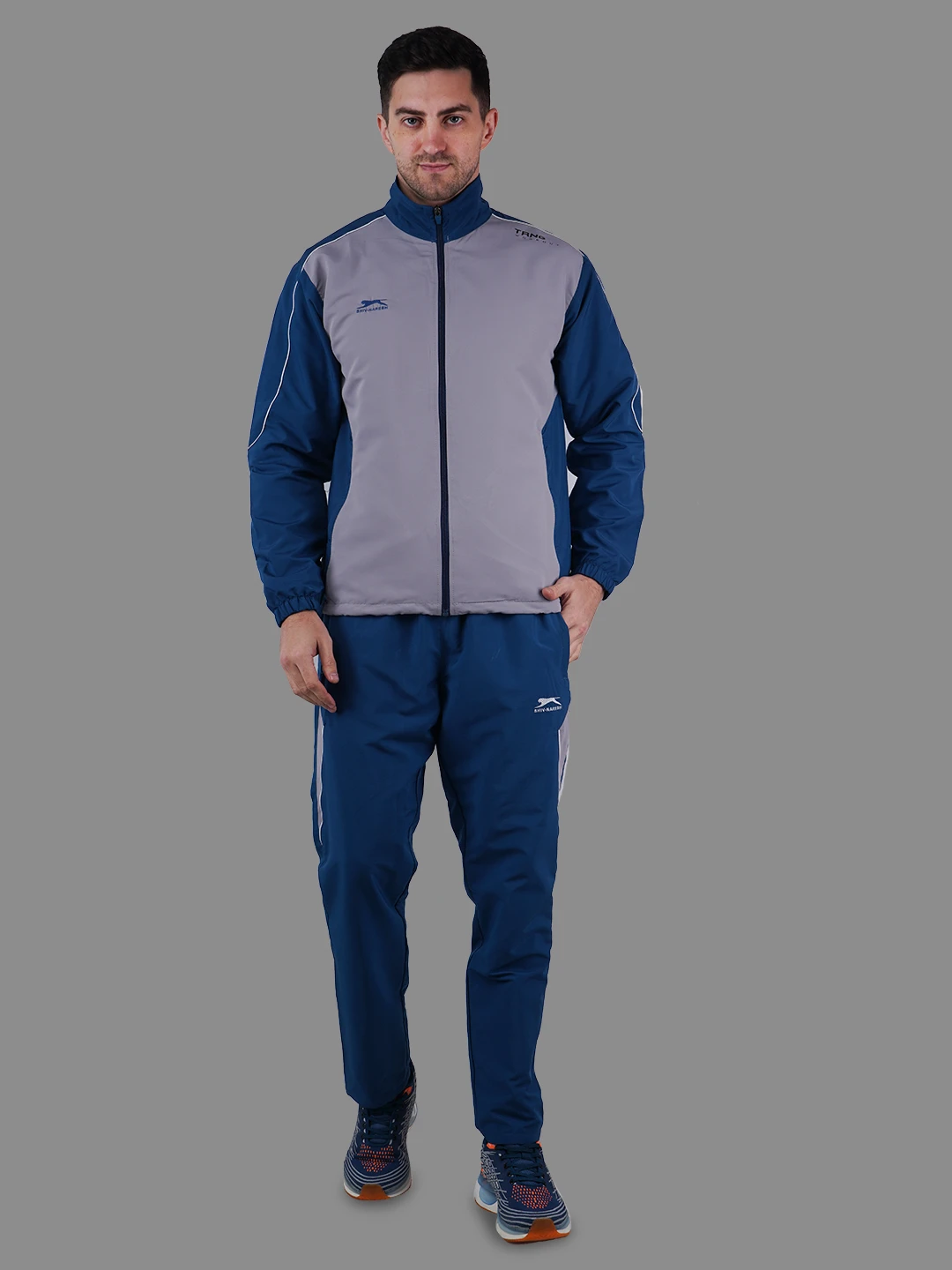 Airforce/Light Grey/White