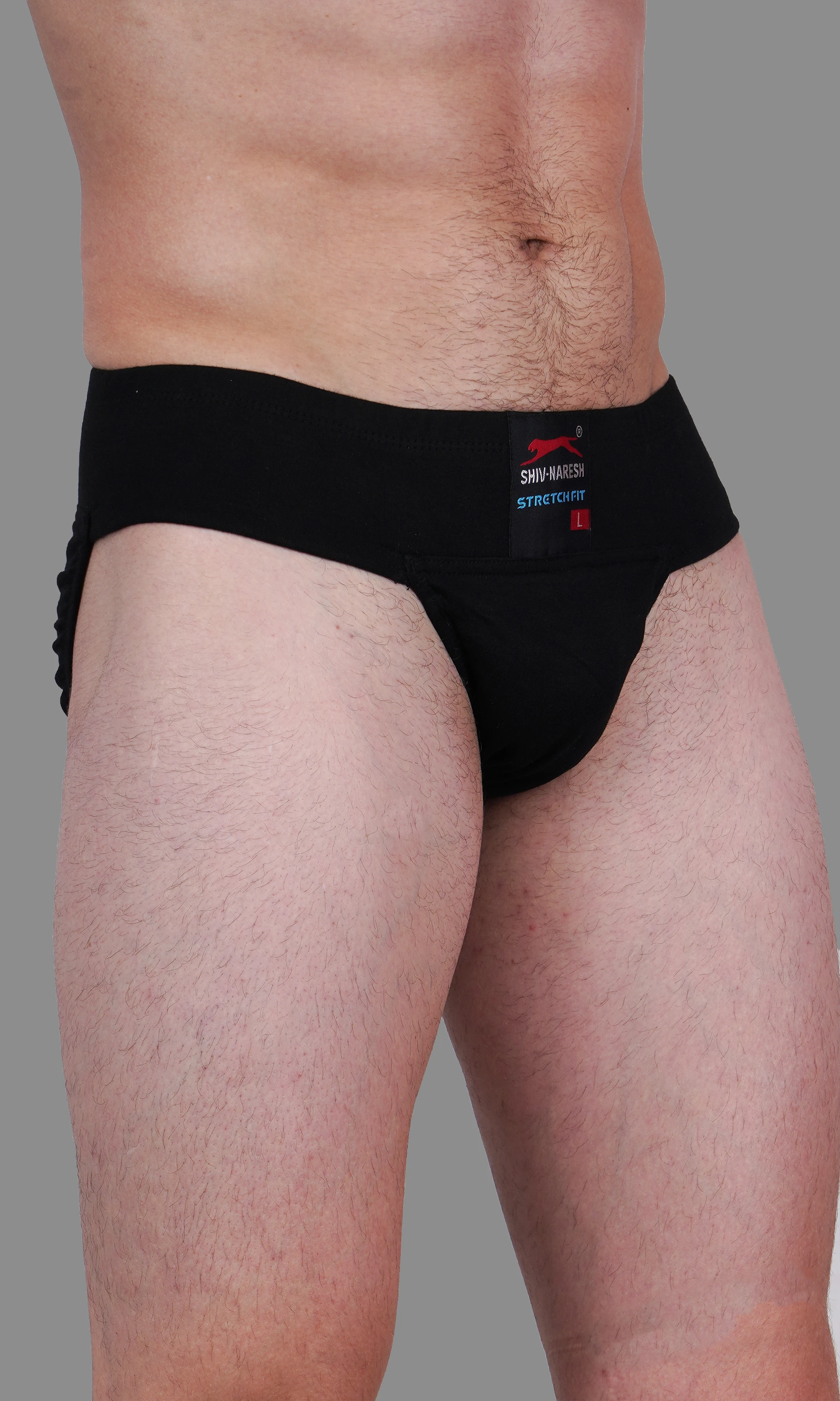 Black Sports Supporter for Men